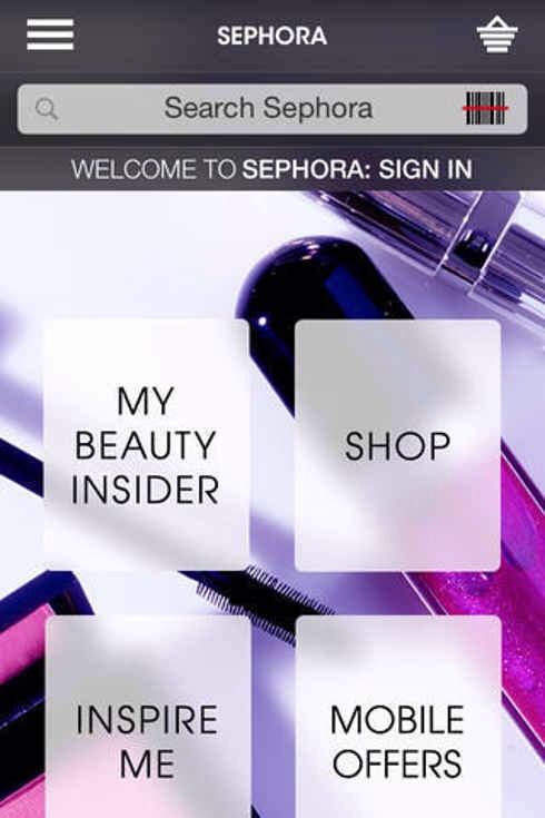 3. Sephora To Go keeps track of your Beauty Insider points and offers free shipping on purchases over $50.