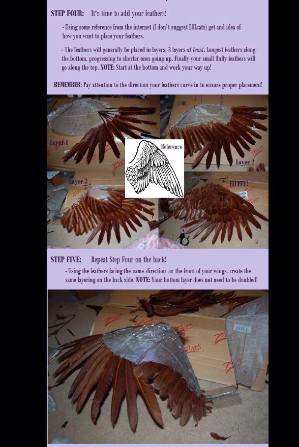 How To Make Light-weight Wings 