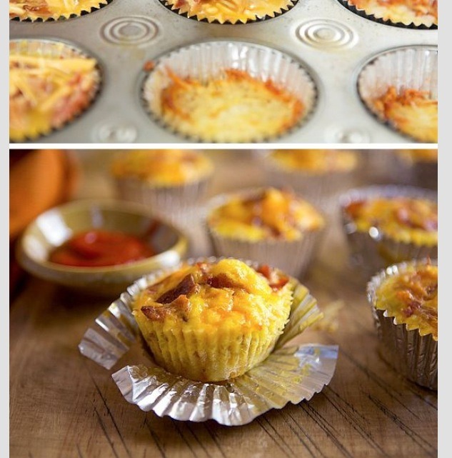 Breakfast Cupcake
