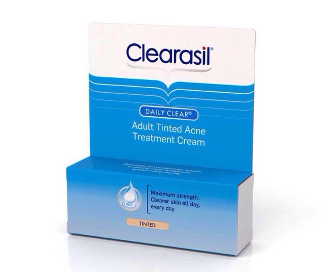 Pimple cream that doubles up as a tinted moisturizer. No one can see the pimple while it gets rid of that volcano