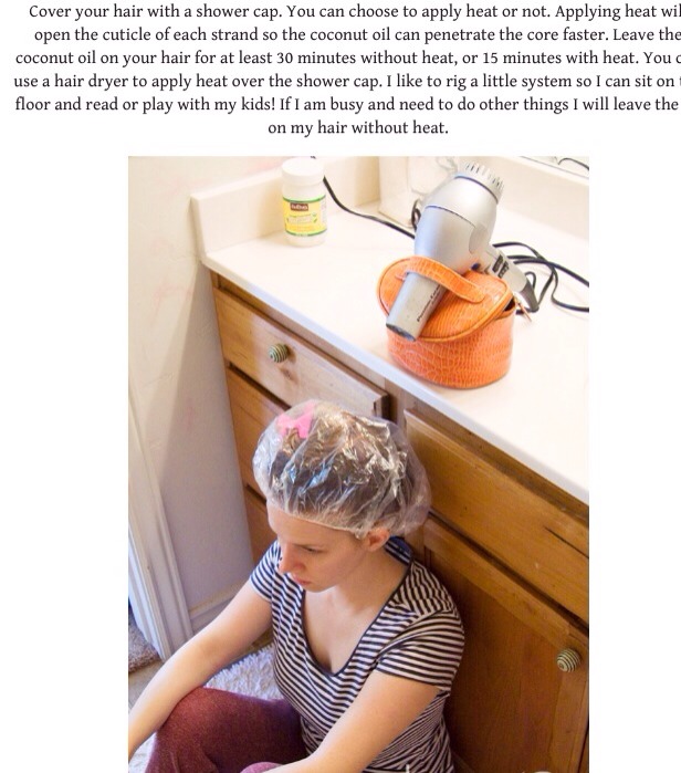 Coconut Oil Hair Treatment