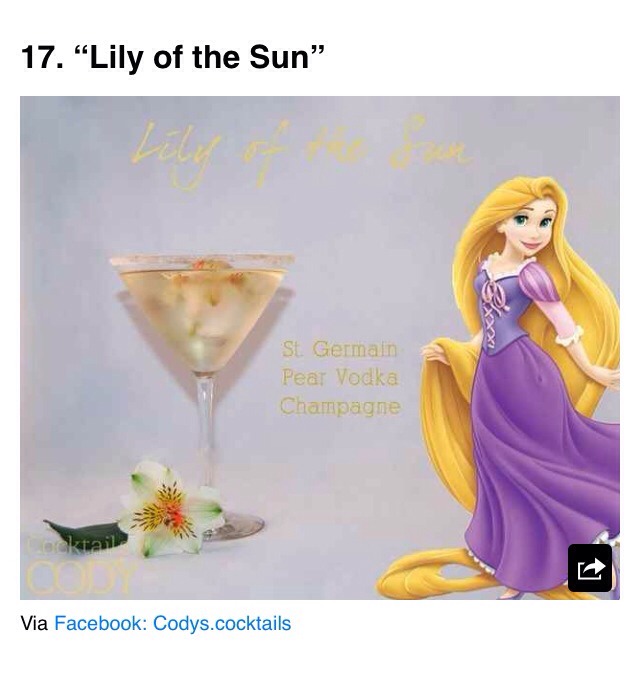 Disney Inspired Cocktails Pt.2