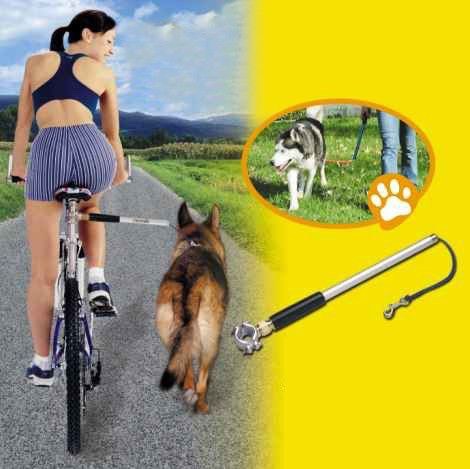 23. Walky Dog PLUS® Bike Leash
Bring your best buddy along for a bike ride and maintain control. It's a great way to exercise your dog. The WalkyDog Plus features a patented internal spring system that acts like suspension when your dog pulls. It puts you in control – not your dog.
$49.40