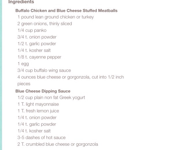 ✨Buffalo Chicken And Blue Cheese Stuffed Meatballs✨#tipit