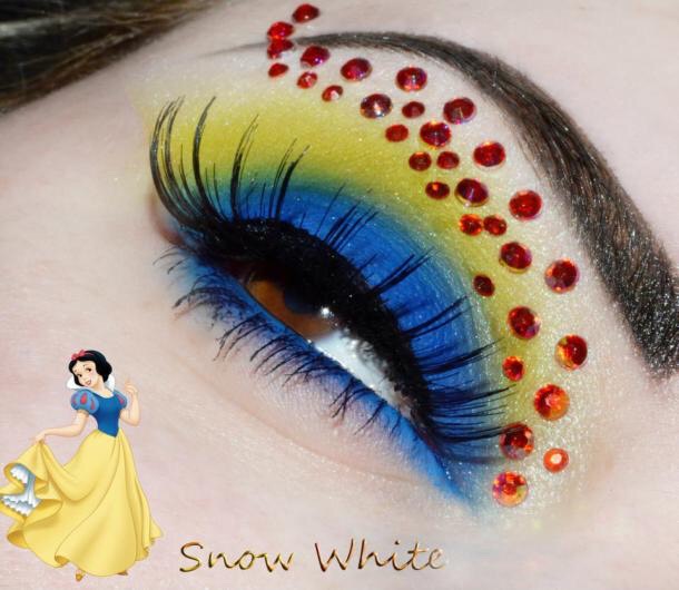 Inspired Eyes Makeup By Disney Princess 
