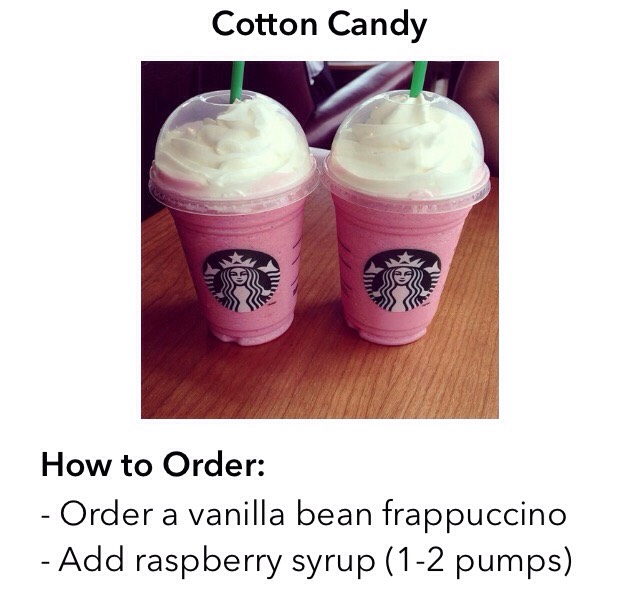 Starbucks Secret Frappes! 👈🏼
