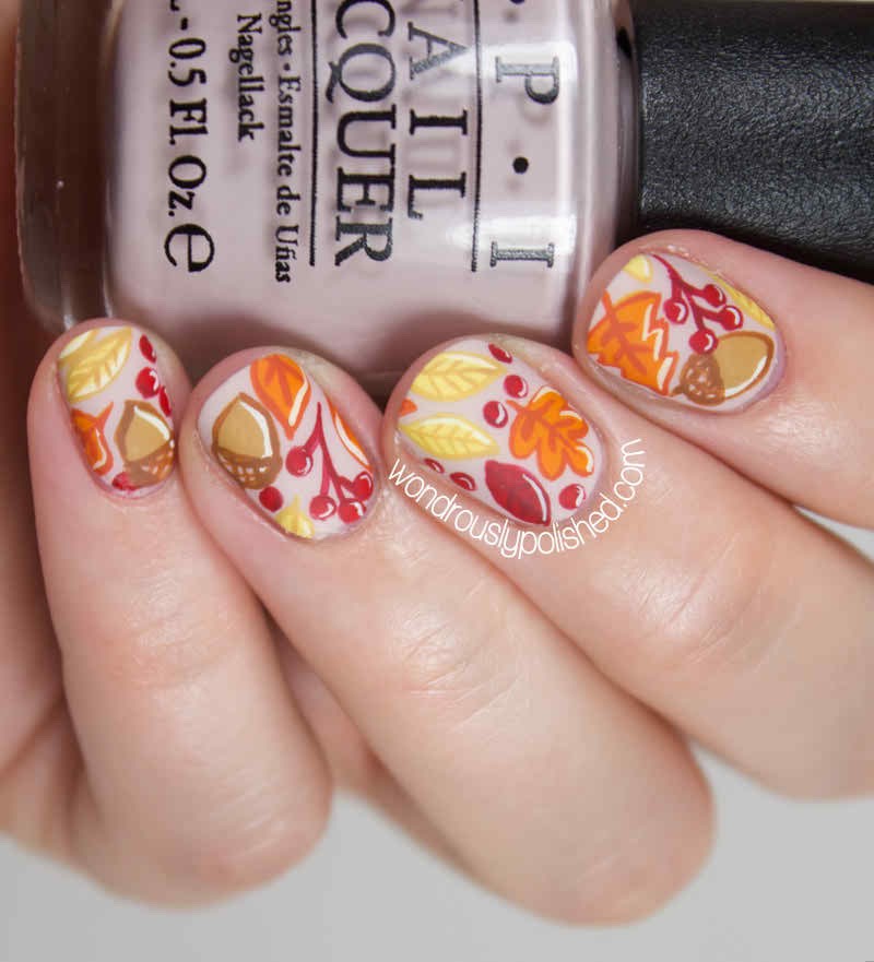 Fun Nail Art For Fall #fallnails
