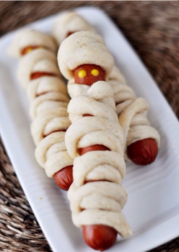 Halloween Mummy Dogs!