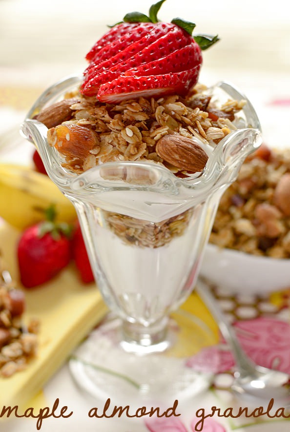 Indulgent Maple Almond  Granola