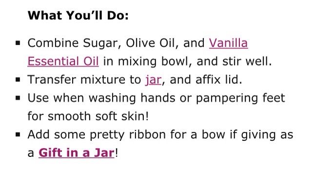 ✨Vanilla Brown Sugar Scrub✨