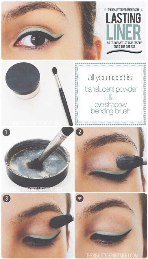 Blue Eyeliner Looks