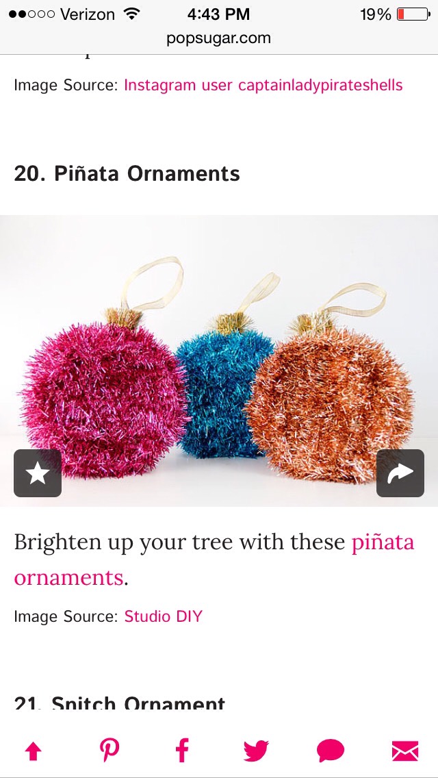 DIY Christmas Ornaments🎄