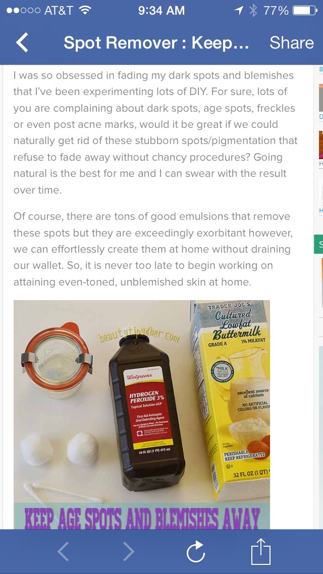 Spot Remover : Keep Age Spots & Dark Blemishes Away with Natural Cure

