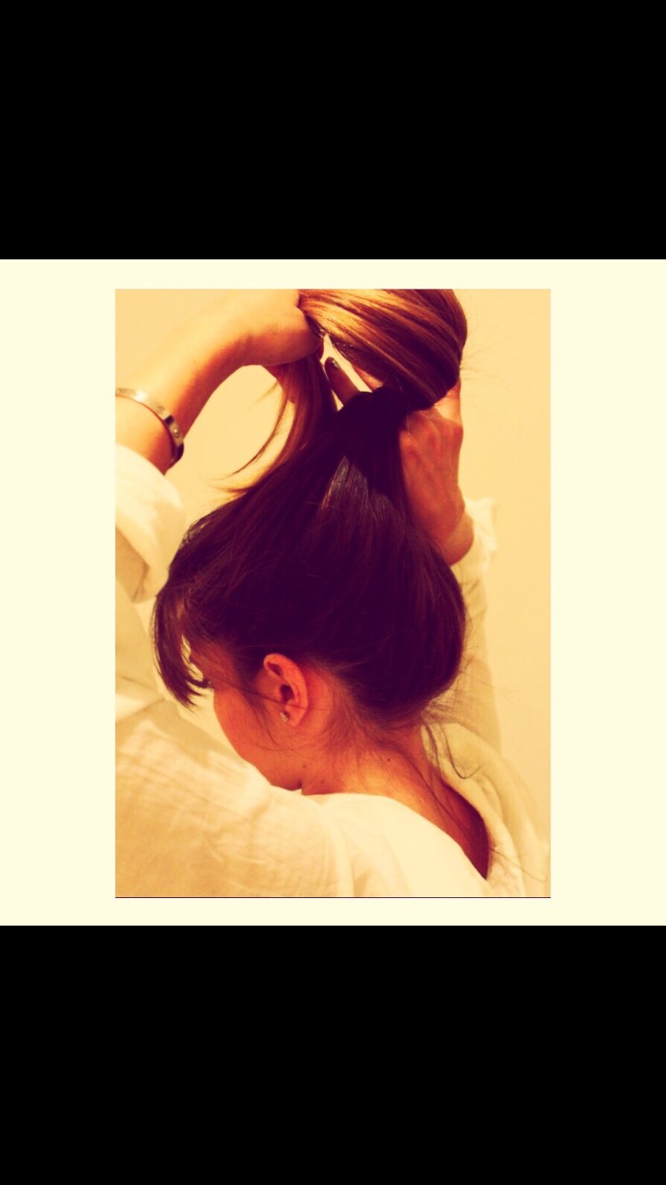 Super Easy Super Cute Top Bun !! 