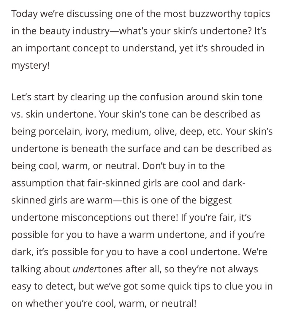 ❤️ How To Tell If You're Cool Or Warm Toned, And How To Pick Your Makeup Accordingly! ❤️