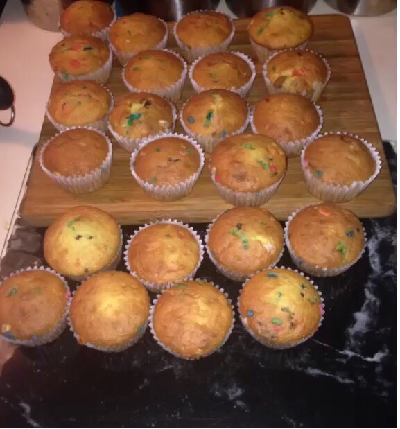 Let cupcakes cool