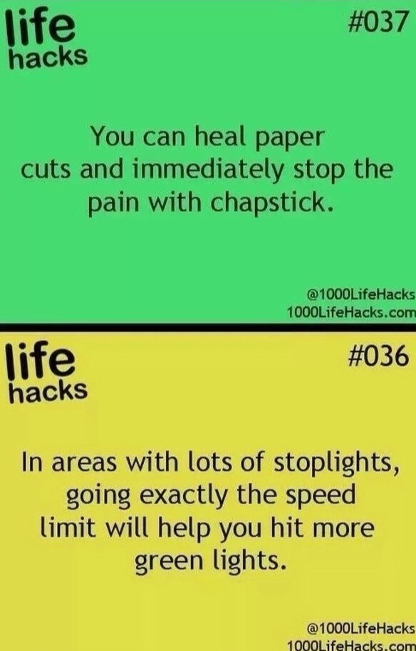 💡Life Hacks That Are Great To Know!