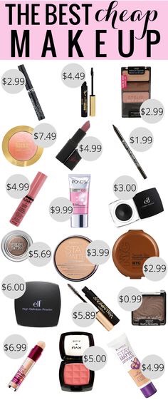 Best Affordable Drugstore Makeup