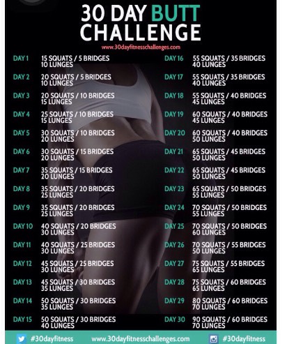 30 Day Workout Challenge 