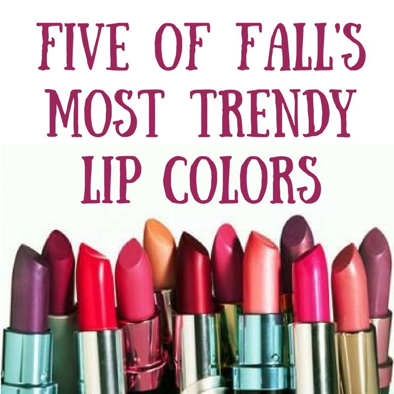 This fall is all about bold lips! If you're going to wear lipstick this season, make it one of these shades.