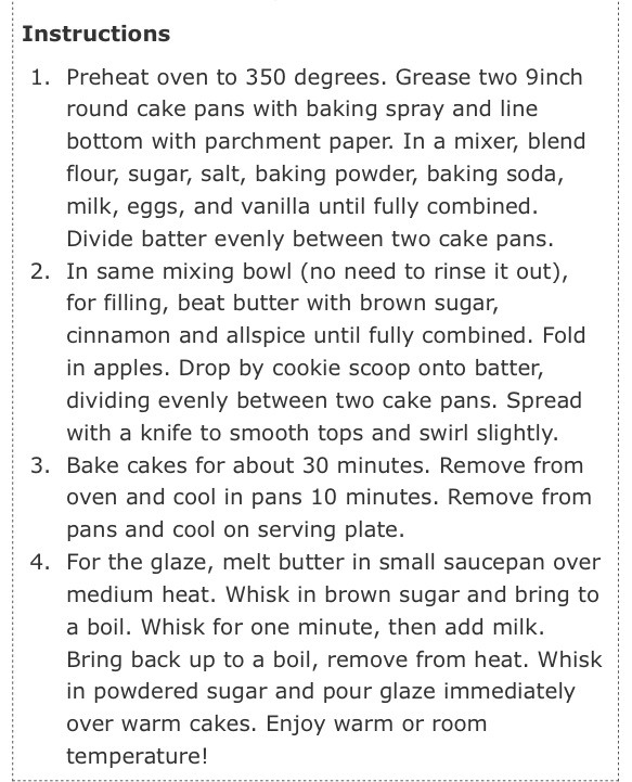 ✨ Caramel Apple Cinnamon Roll Coffee Cake✨😋