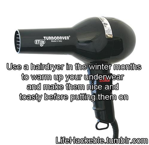 Winter Life Hacks