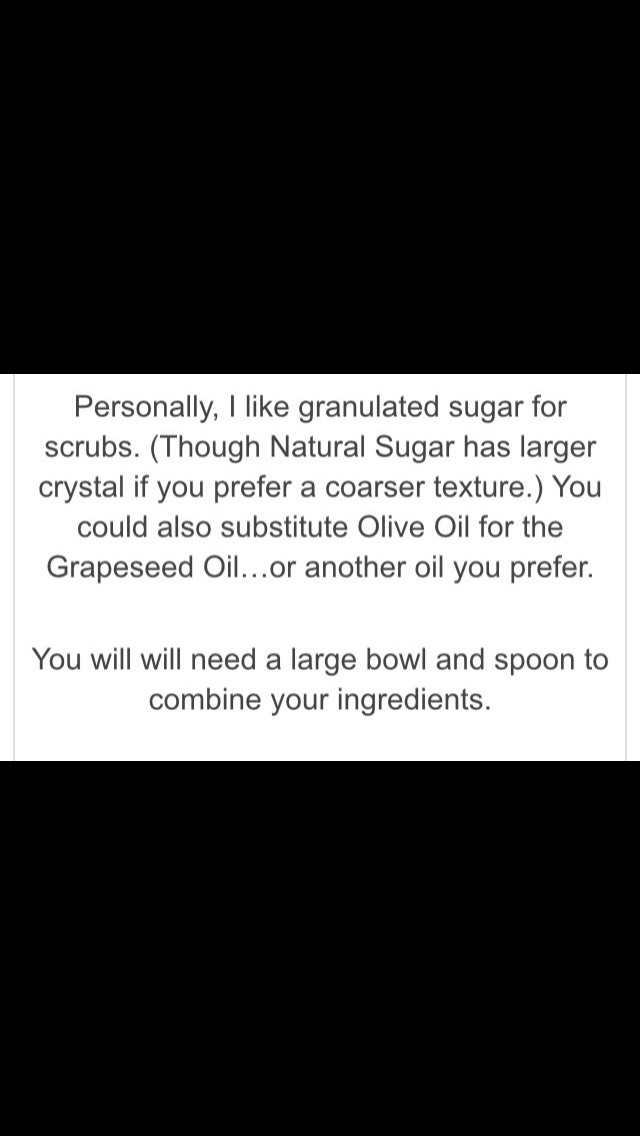Green Tea Body Scrub #tip