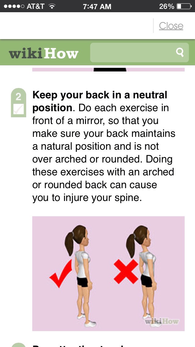 workouts, tips, etc for the healthy behind.