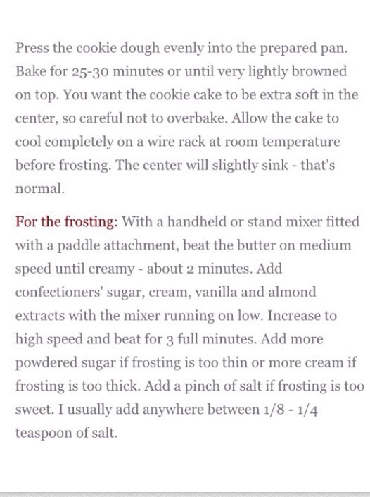 Funfetty Cookie Sugar Cake