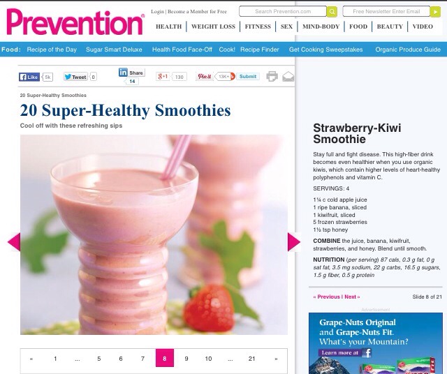 20 Super-Healthy Smoothies π
