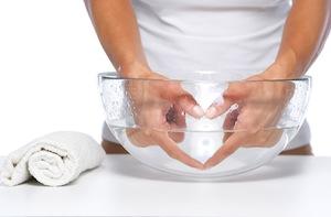 Cold water: If you’re in a rush and don’t have time for your nail polish to dry, submerge your fingers into a bowl of cold water for a couple of minutes to speed up the drying process.