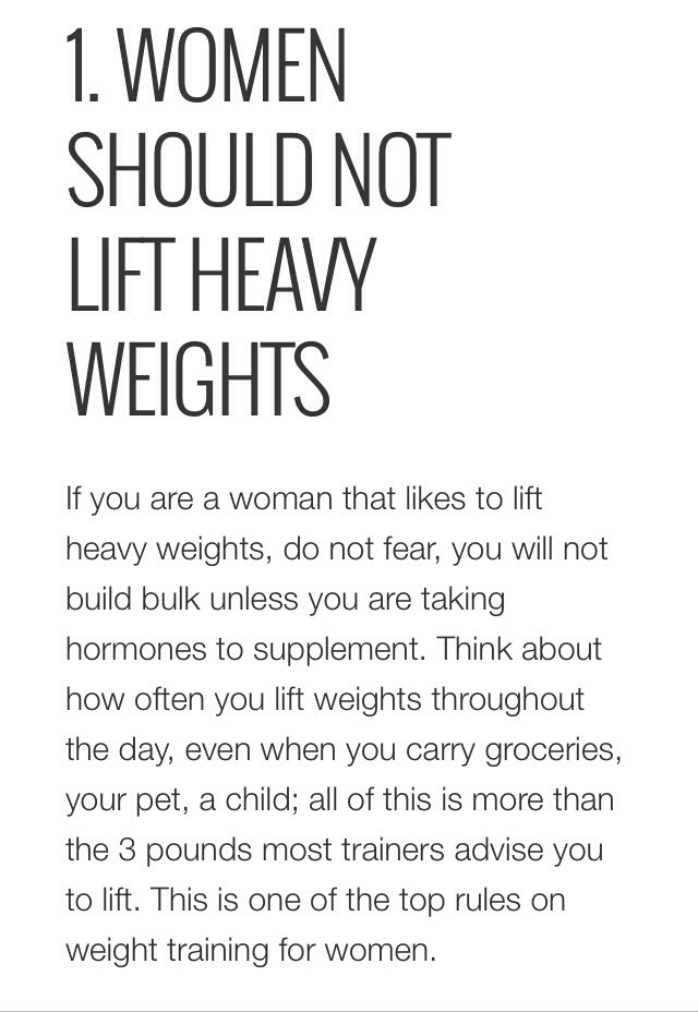 💥✨ Must Read For Women Before Starting Weight Training!!✨💥