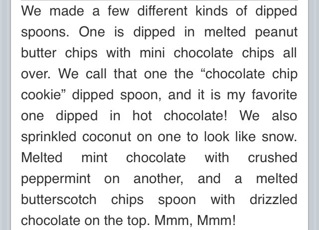 Snowmen Hot Chocolate Dipping Spoons