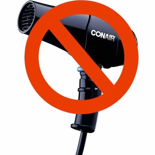 Don't blow dry your hair❗️
After your shower , dry it with a t shirt and make sure you pat it dry.