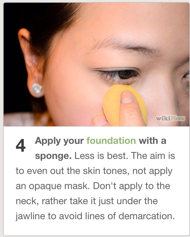 How to Apply Foundation and Concealer Correctly