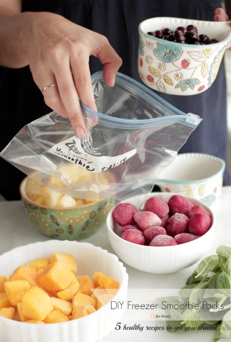 DIY Smoothie Freezer Packs