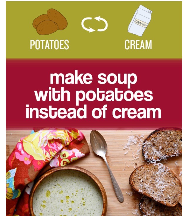 26 Step Guide Of Food Substitutions That Will Help You Lose Weight And Be Healthier 
