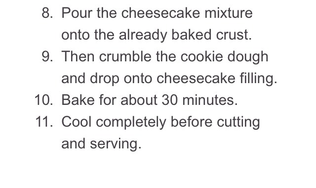 Chocolate Chip Cookie Dough Cheesecake Bars