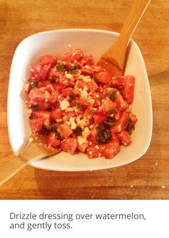 🌿🍉Watermelon Feta Mint Salad🍉🌿