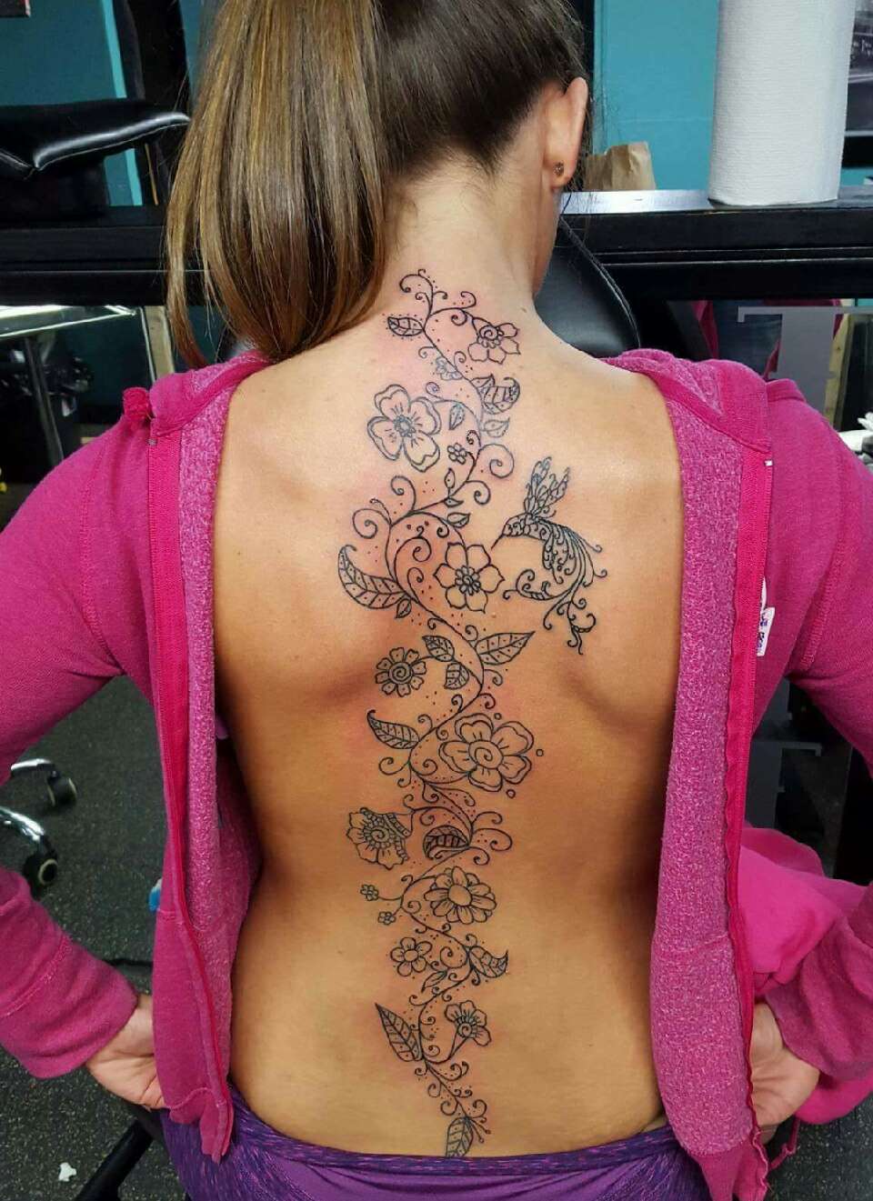 Spectacular Spine Tattoos !!!