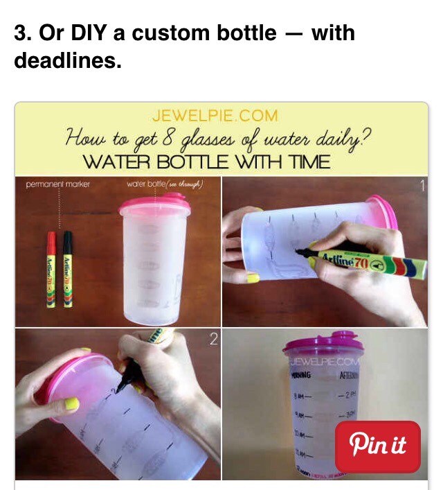 13 EASY WAYS TO DRINK MORE WATER EVERY DAY!