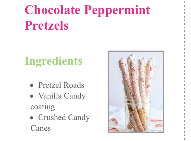White Chocolate Peppermint Pretzel