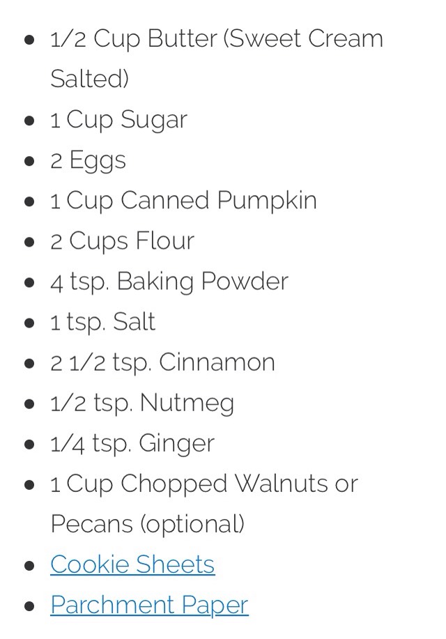 PUMPKIN SPICE COOKIES! 