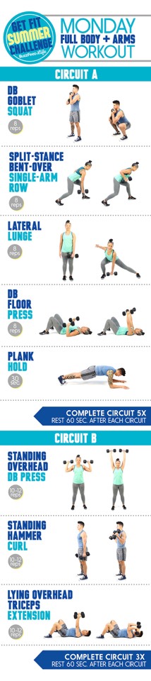 This is the workout you'll do every Monday! 👍🏻