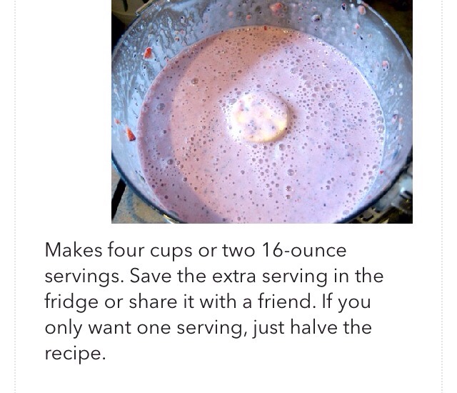 Snack Attack: Almond Berry Banana Yogurt Smoothie
