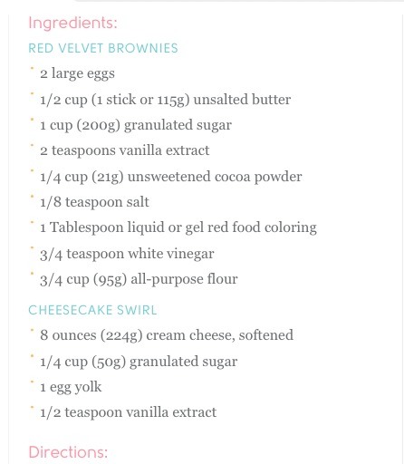 Red Velvet Cheesecake Swirl Brownies❤️ 
