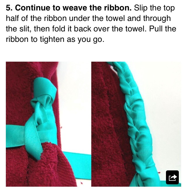 DIY Towel Beach Bag