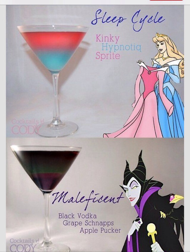 Disney Cocktails 