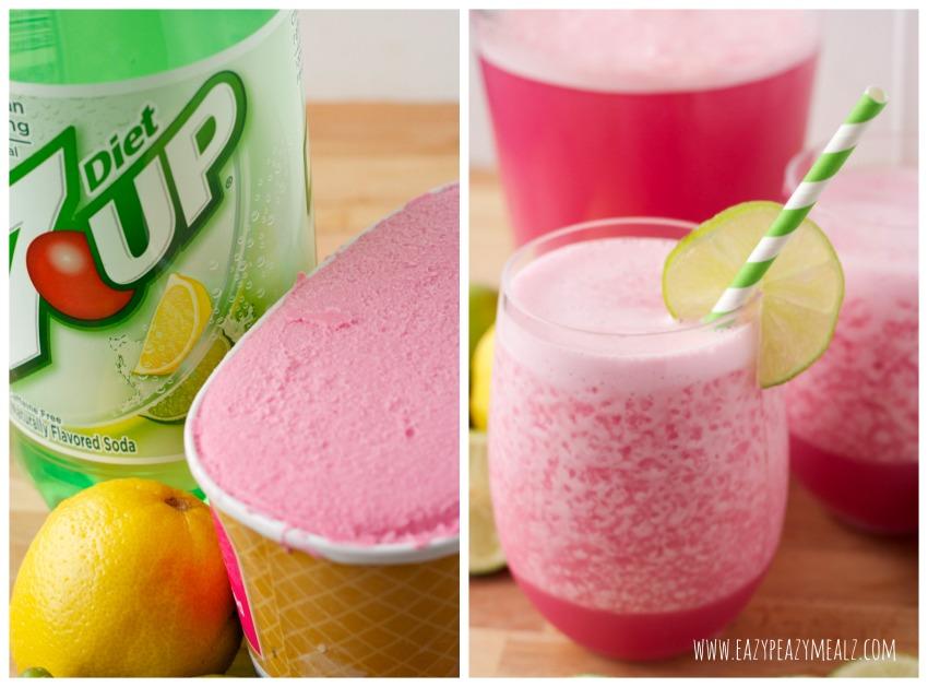 Raspberry 7up Punch  