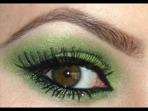 Beautiful Green Eye Shadow Look😍❤️✅
